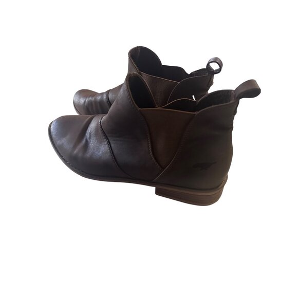 Rocket Dog brown leather ankle boots size 12 - Picture 8 of 9